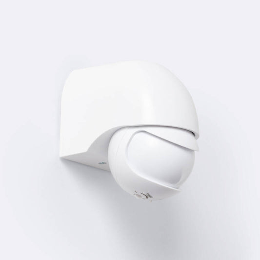 Sensor de Movimento RADAR Crepuscular 180º de Parede Exterior IP44