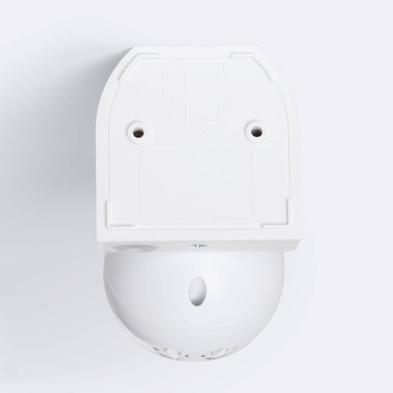 Sensor de Movimento RADAR Crepuscular 180º de Parede Exterior IP44