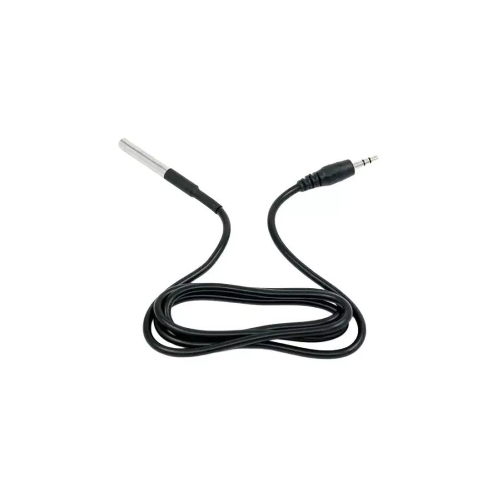 Temperature sensor DS18B20 – 3.5mm jack, com 1m cable, accessory for Shelly Pill