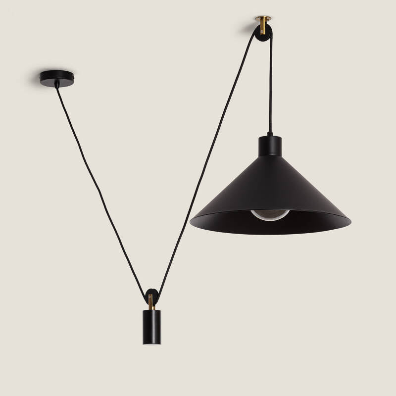 Candeeiro Suspenso Metal Aleya