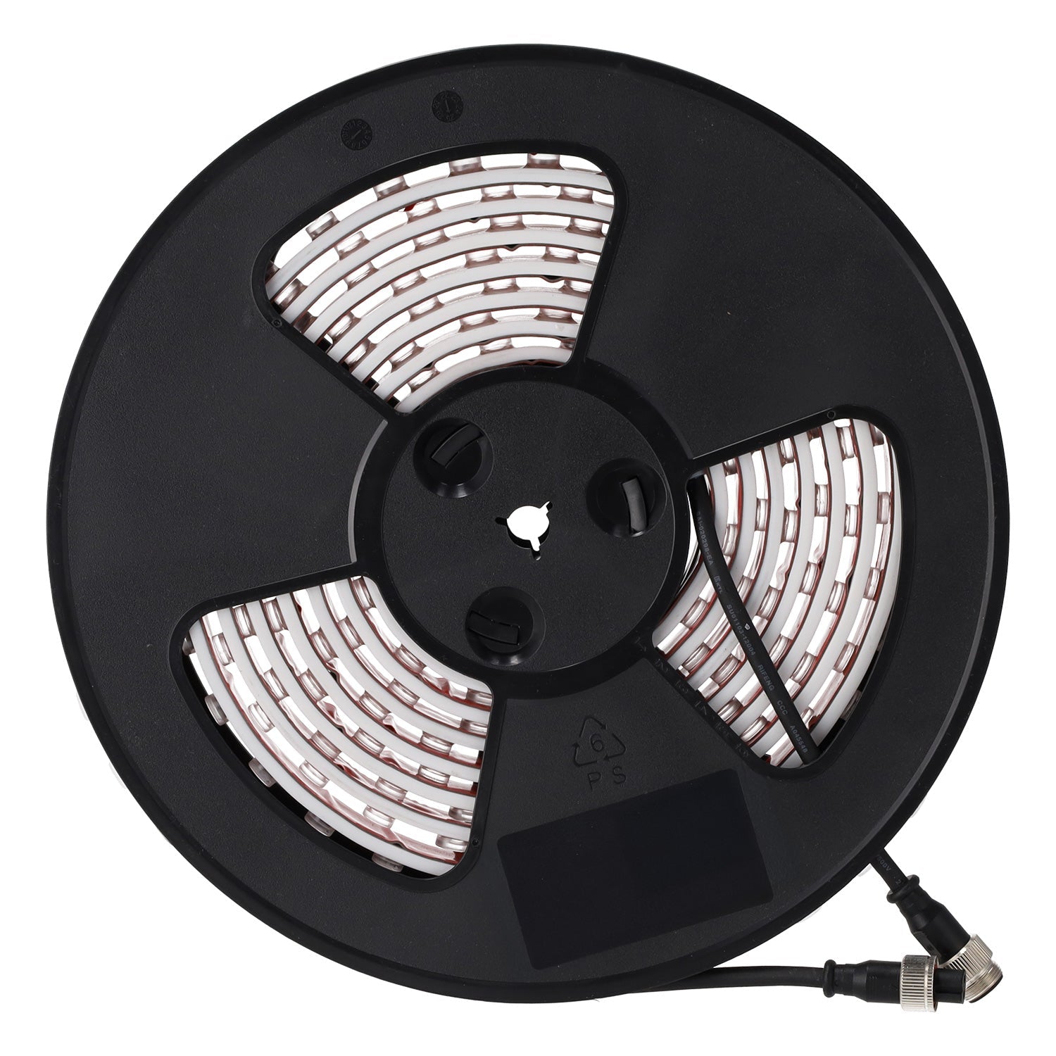Arruela de parede LED flexível 18W 24VDC 42LEDs/M SMD2835 1260Lm/M IP65 6000ºK 5 metros