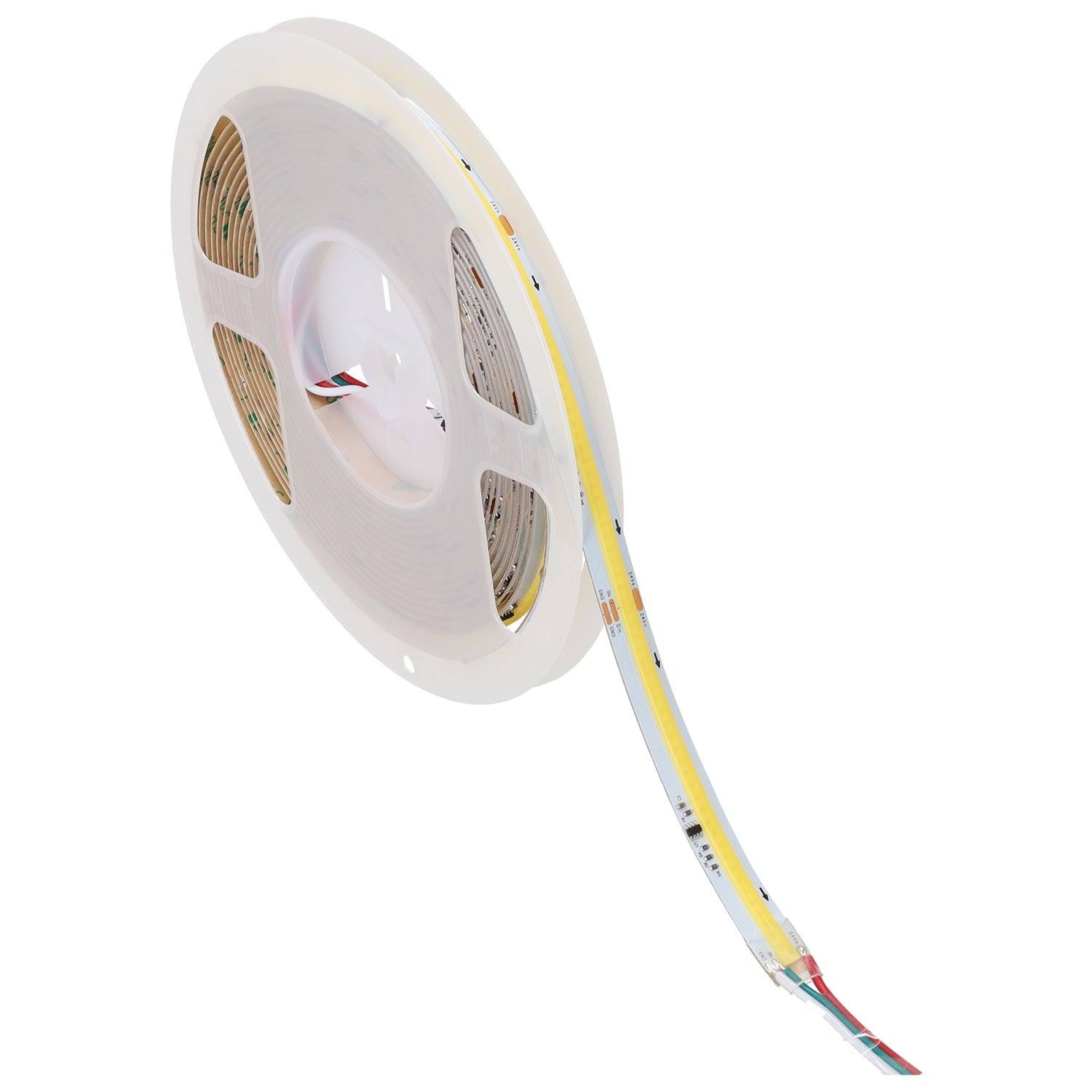 Fita de LED Digital COB IC 2811 12W/M 24VDC IP20 6.000ºK Rolo 5M