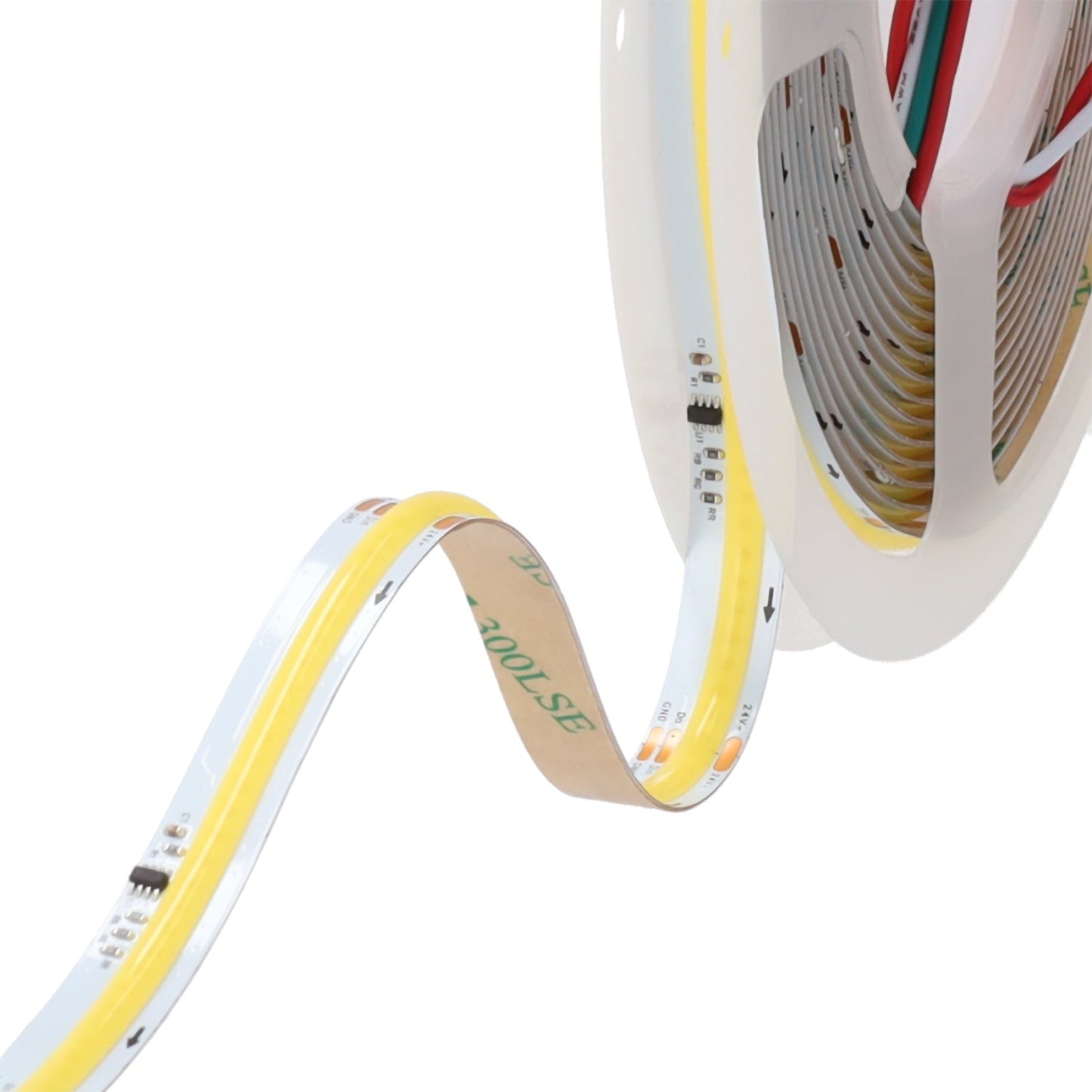 Fita de LED Digital COB IC 2811 12W/M 24VDC IP20 6.000ºK Rolo 5M