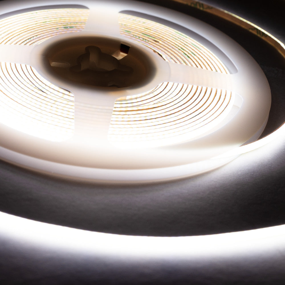 Fita LED COB 5M 5W/M 450Lm/M 4000ºK IP20 12VDC