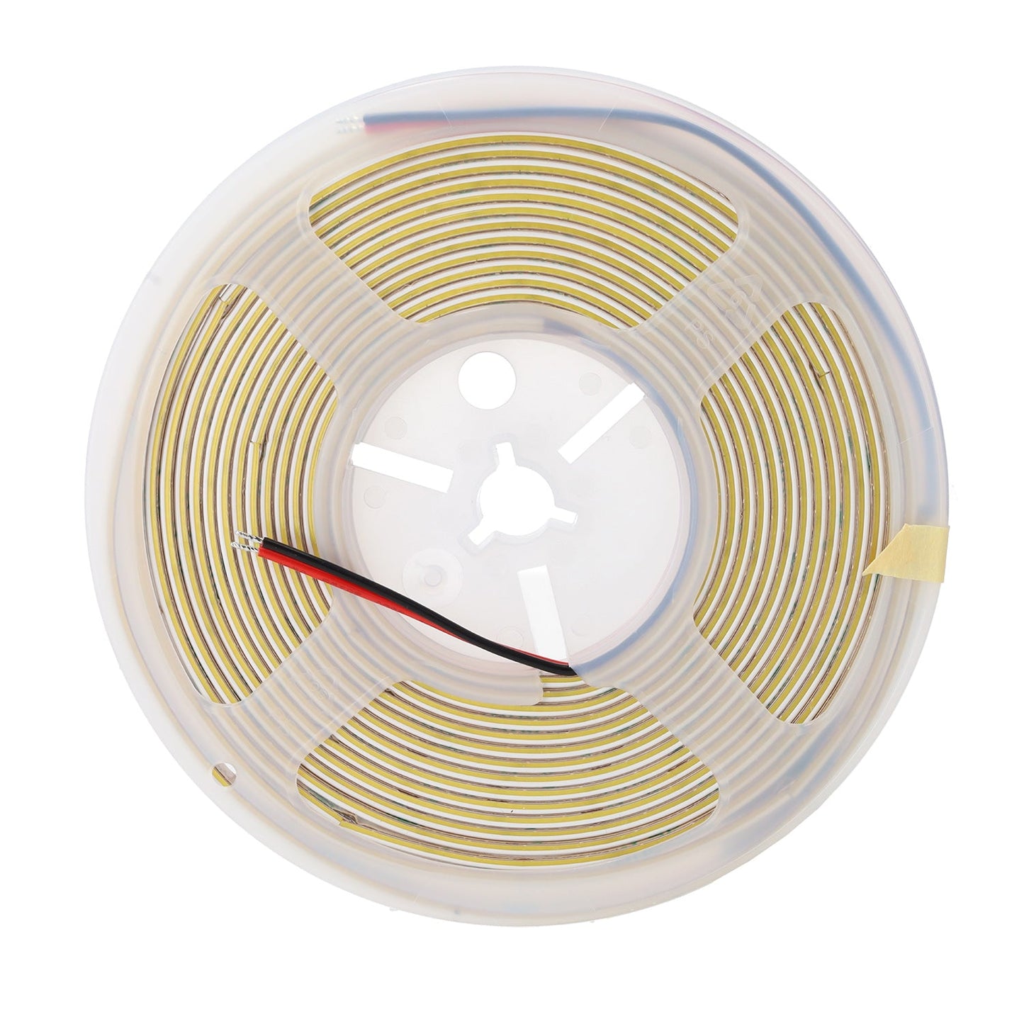 Fita LED flexível – iluminação lateral, 10W/m, 24VDC, COB, 480 LED/m, 1200 lm/m, IP20, 6000K, 5 metros