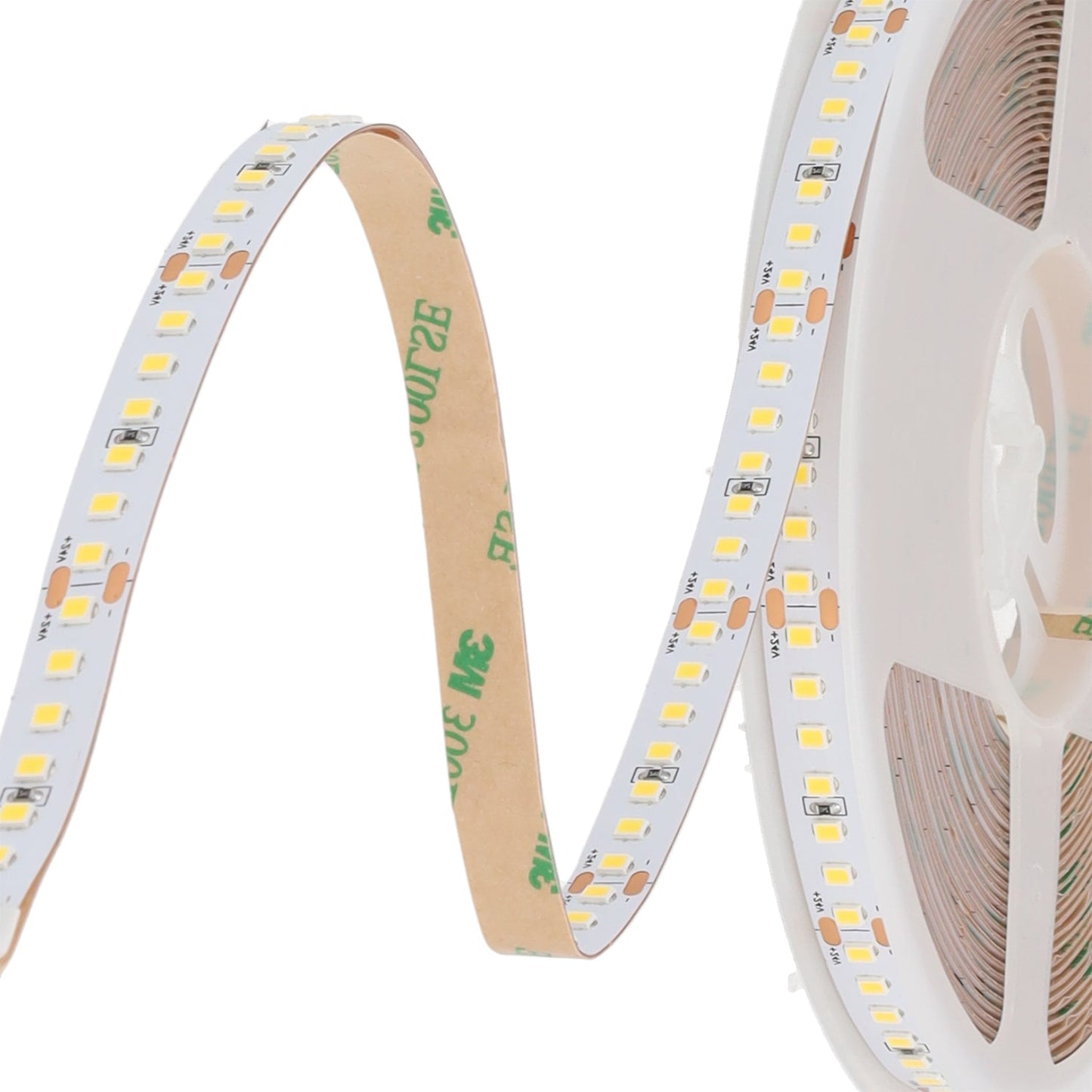 Fita LED SMD 2835 10M 12W/M 1920Lm/M 4000ºK IP20 24VDC