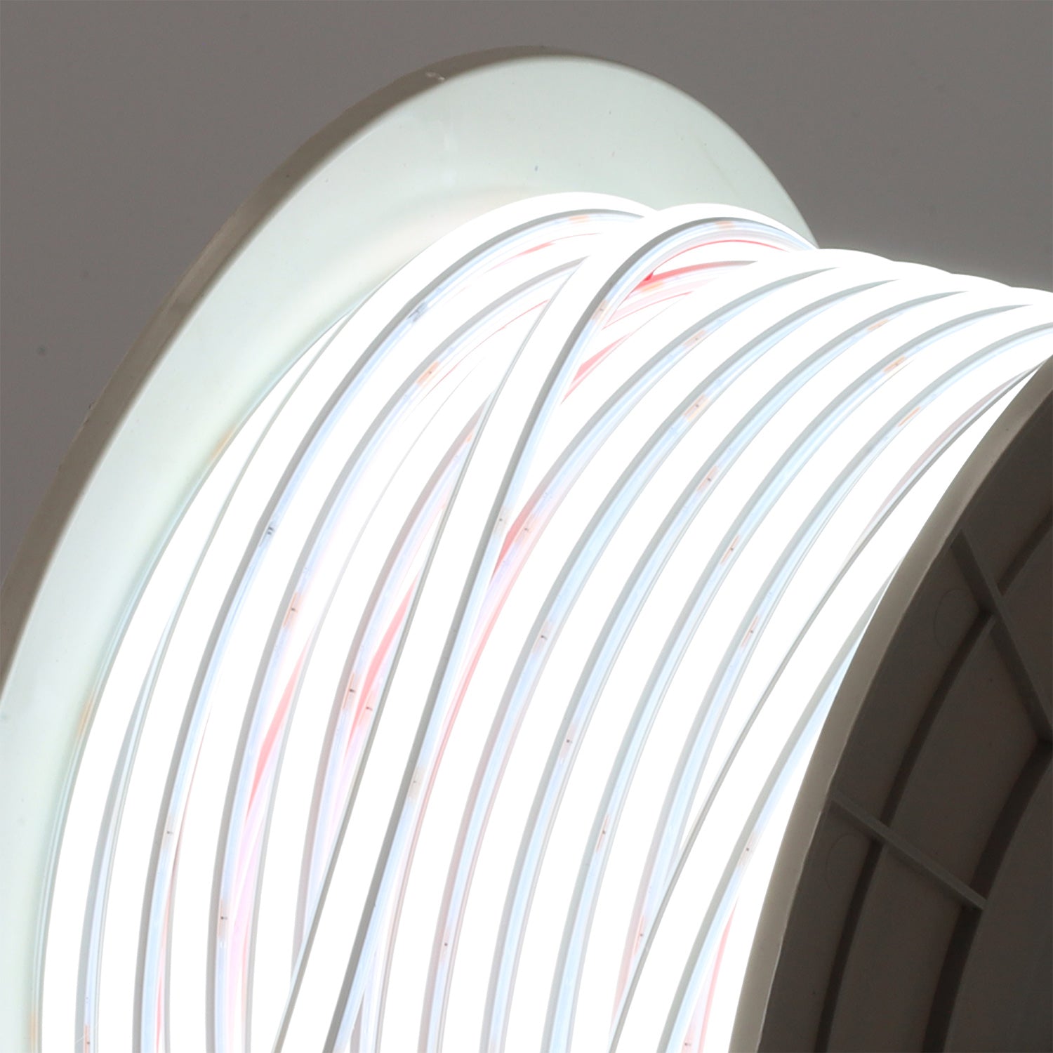 Fita LED flexível 12W/M 230VAC 286 LEDs/M SMD2025 700Lm/M IP65 6000ºK 50 metros