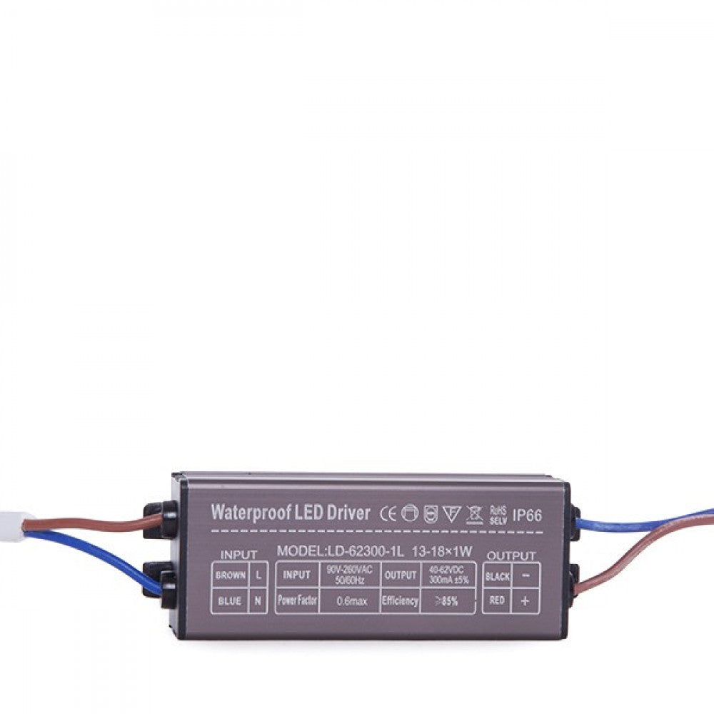 Foco Downlight LED 18W 1.620Lm 6000ºK IP65 Banheiros/Cozinhas 50.000H