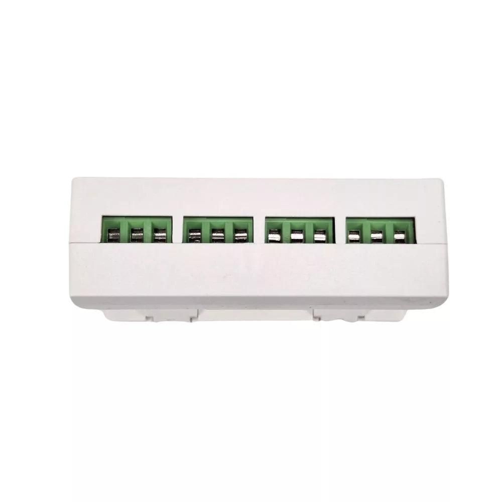 SmartWise 85V-250V AC Wi-Fi + eWeLink-Remote 4-gang smart relay switch, NO/NC, dry contact, momentary switch