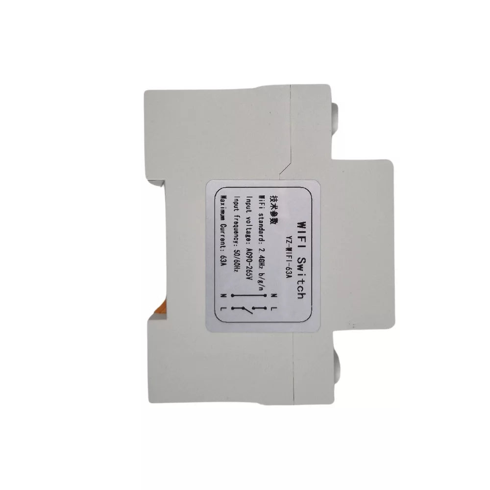 SmartWise DIN-63A DIN-rail compatible, eWeLink-compatible Wi-Fi smart relay (63A)