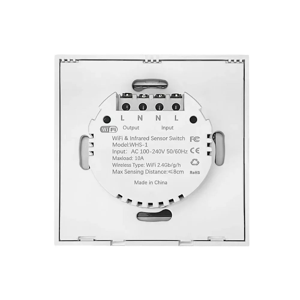 SmartWise smart Wi-Fi (eWeLink) parede switch com infrared gesture-control