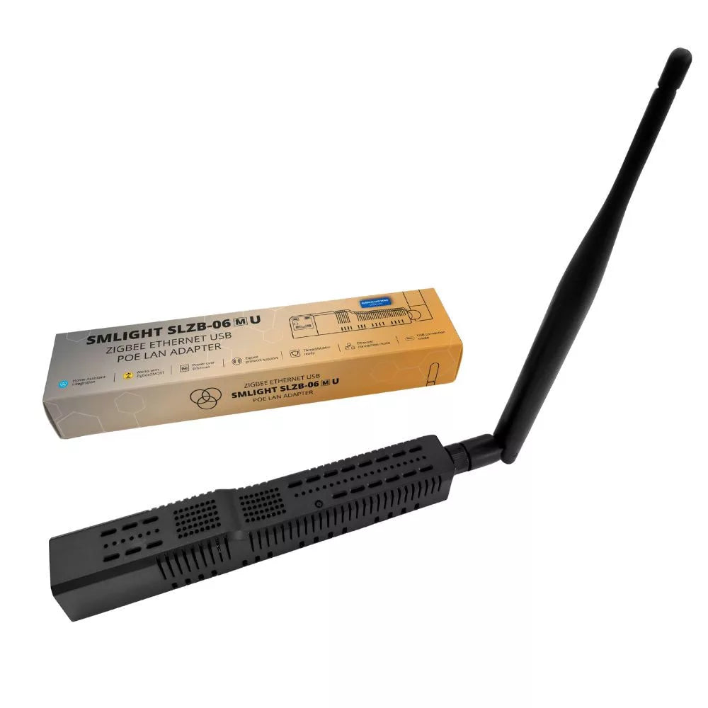 SLZB-06MU Zigbee Ethernet, PoE, USB, Wi-Fi adapter (router and coordinator), EFR32MG21