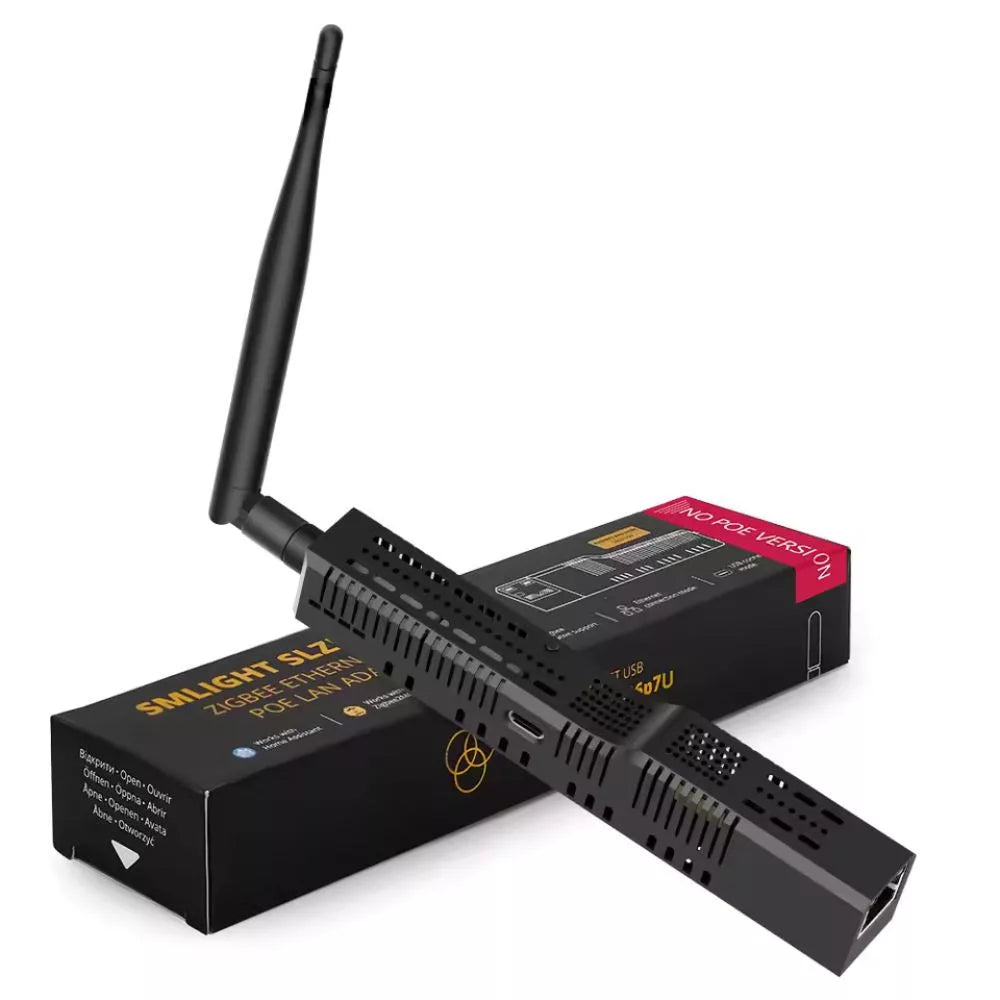 SMLIGHT SLZB-06P7U – Zigbee, Ethernet, PoE, USB, Wi-Fi adapter (CC2652P7)