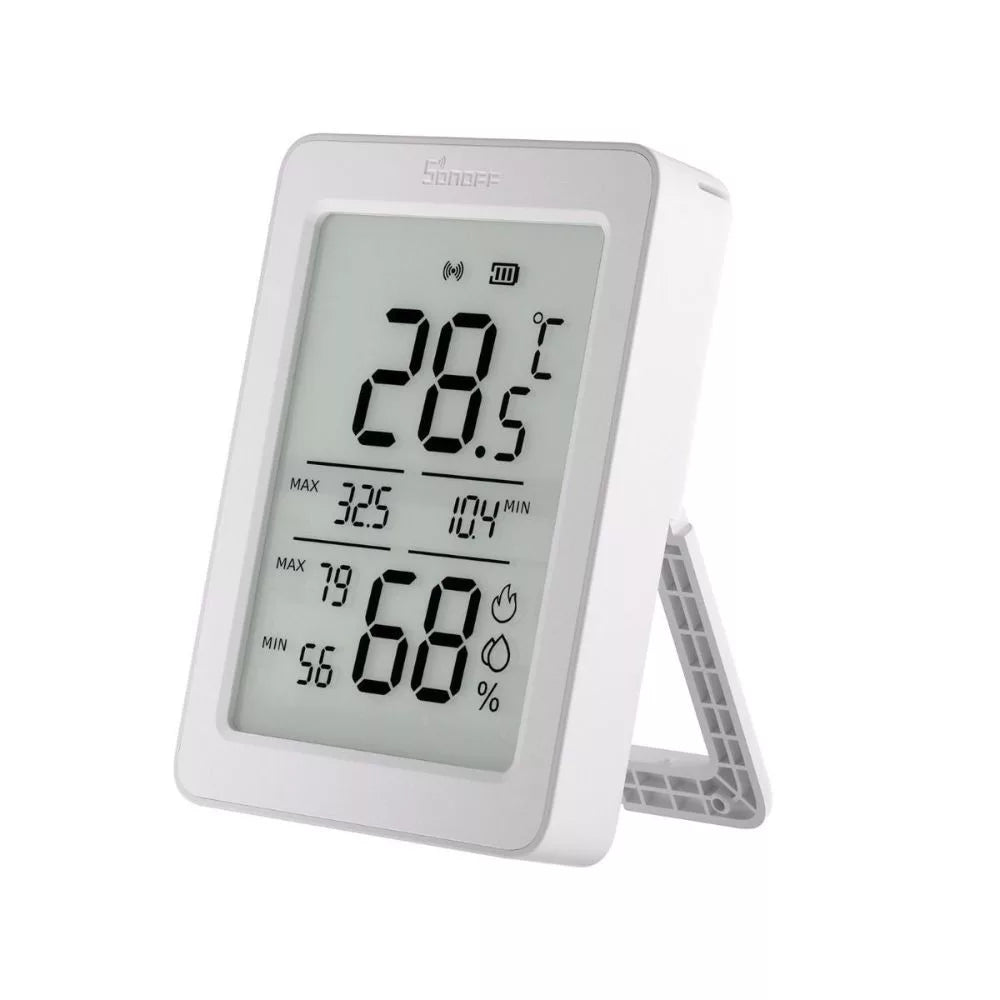 SONOFF AirGuard TH SNZB-02DR2 – 3.6'' LCD temperature and humidity sensor, Zigbee