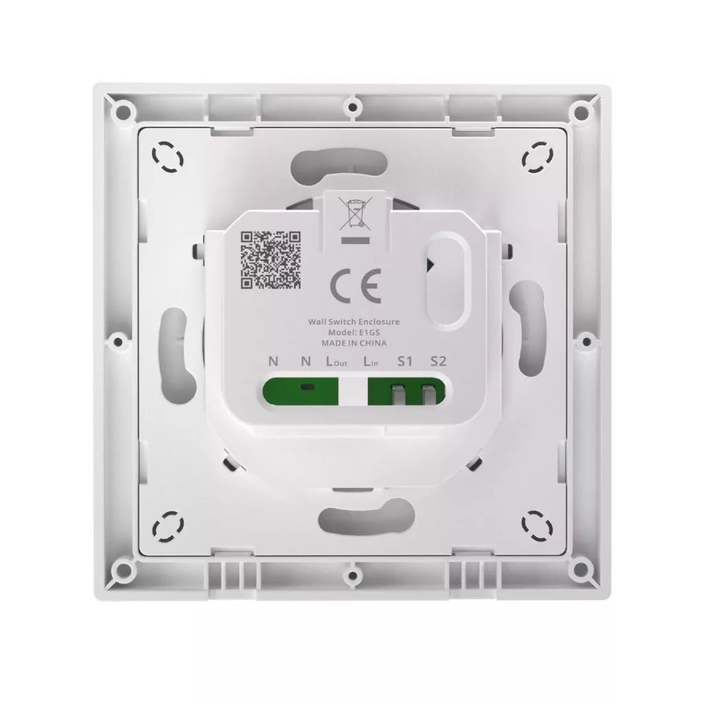 SONOFF E1GS Smart Parede Switch Enclosure for ZBMINIR2 and MINIR4M (Neutral-Required）