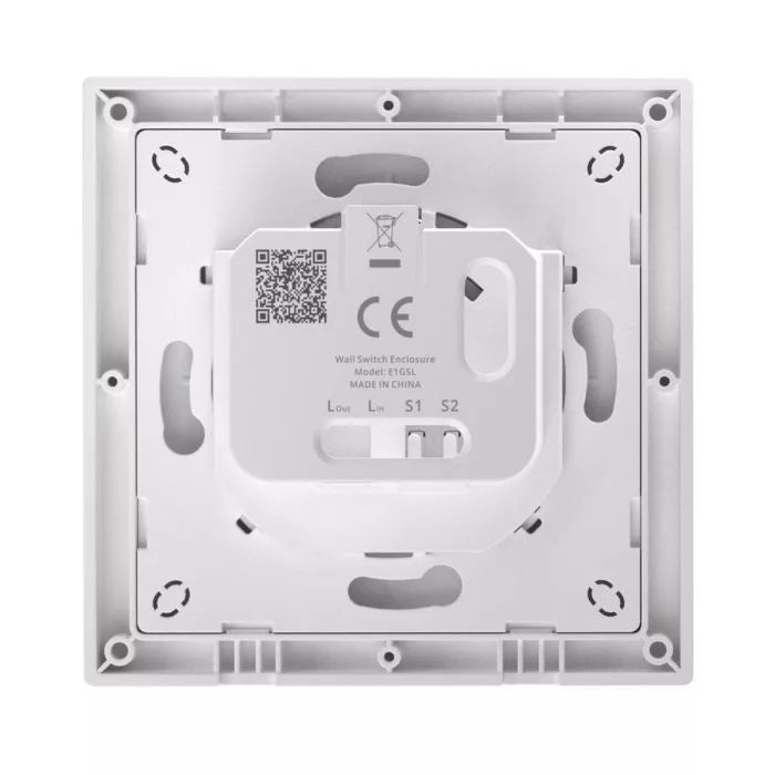 SONOFF E1GSL Smart Parede Switch Enclosure for ZBMINIL2（No Neutral-Required）