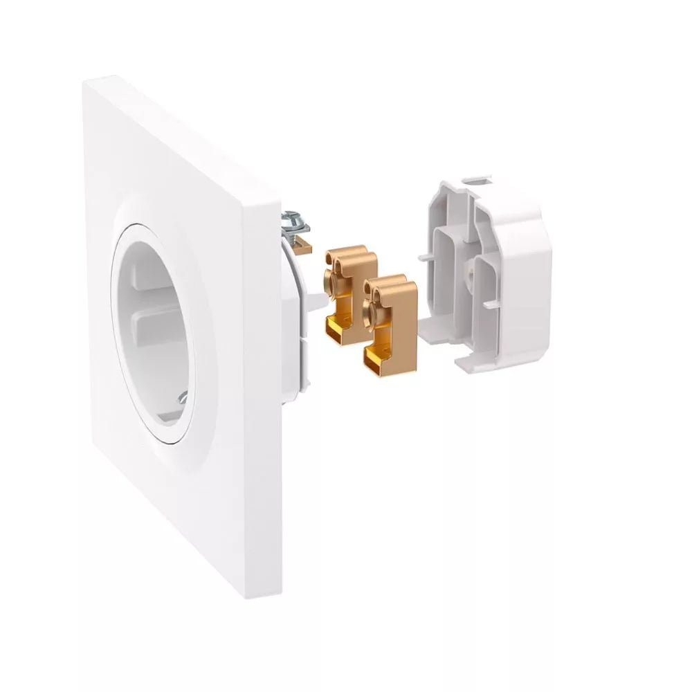 SONOFF WS01STPF-E – traditional parede socket for Fusion Orb, F-type, branco
