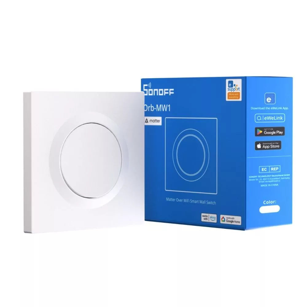 SONOFF Fusion Series Orb-MW1 – Matter Over WiFi Smart Parede Switch