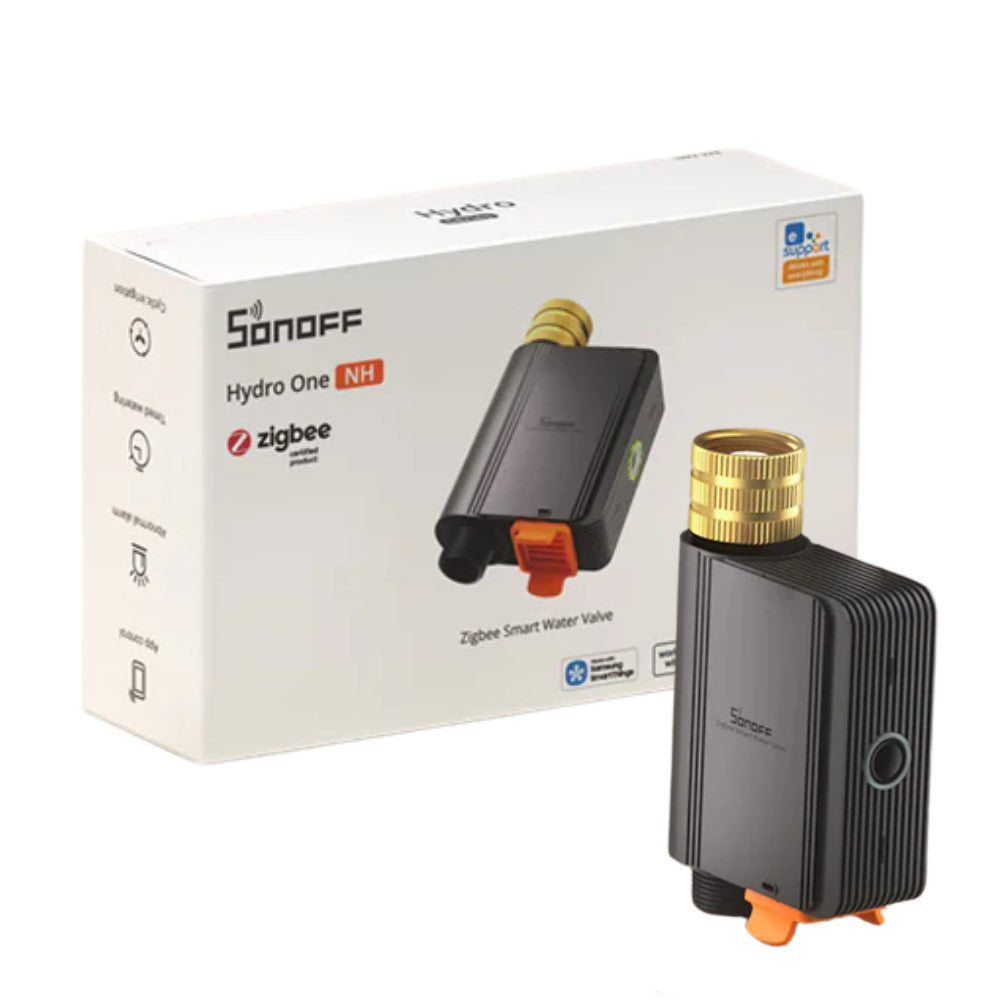 SONOFF Hydro Series Hydro ONE – smart irrigation valve com flow meter, Zigbee, Bluetooth (SWV-ZFE)