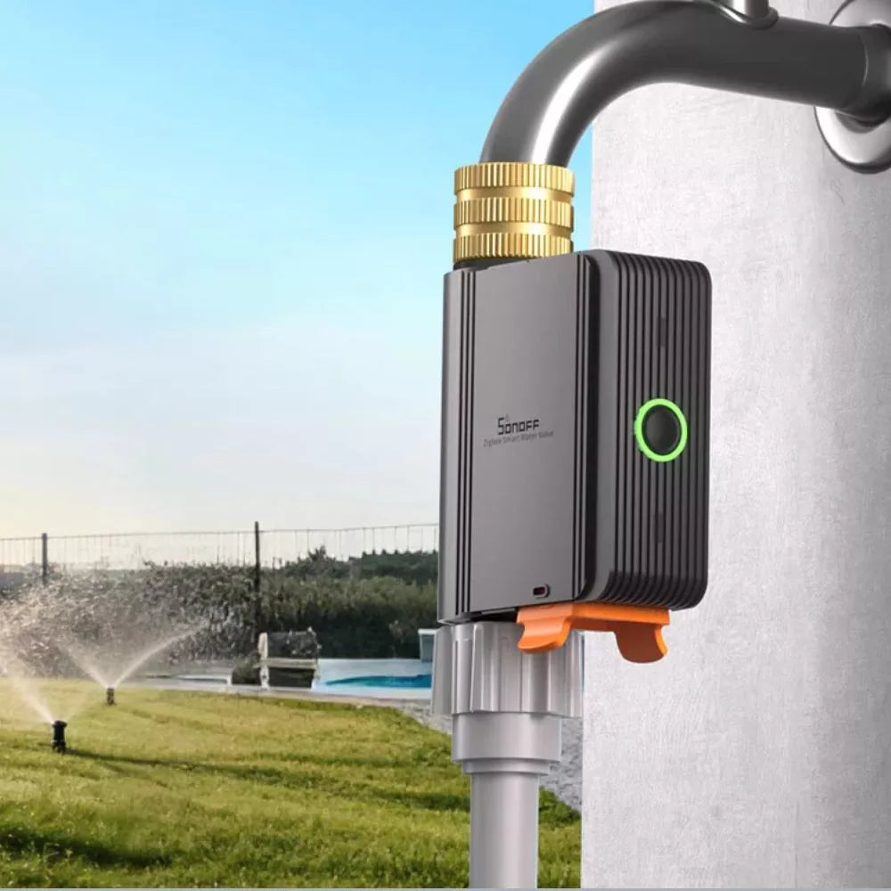 SONOFF Hydro Series Hydro ONE – smart irrigation valve com flow meter, Zigbee, Bluetooth (SWV-ZFE)