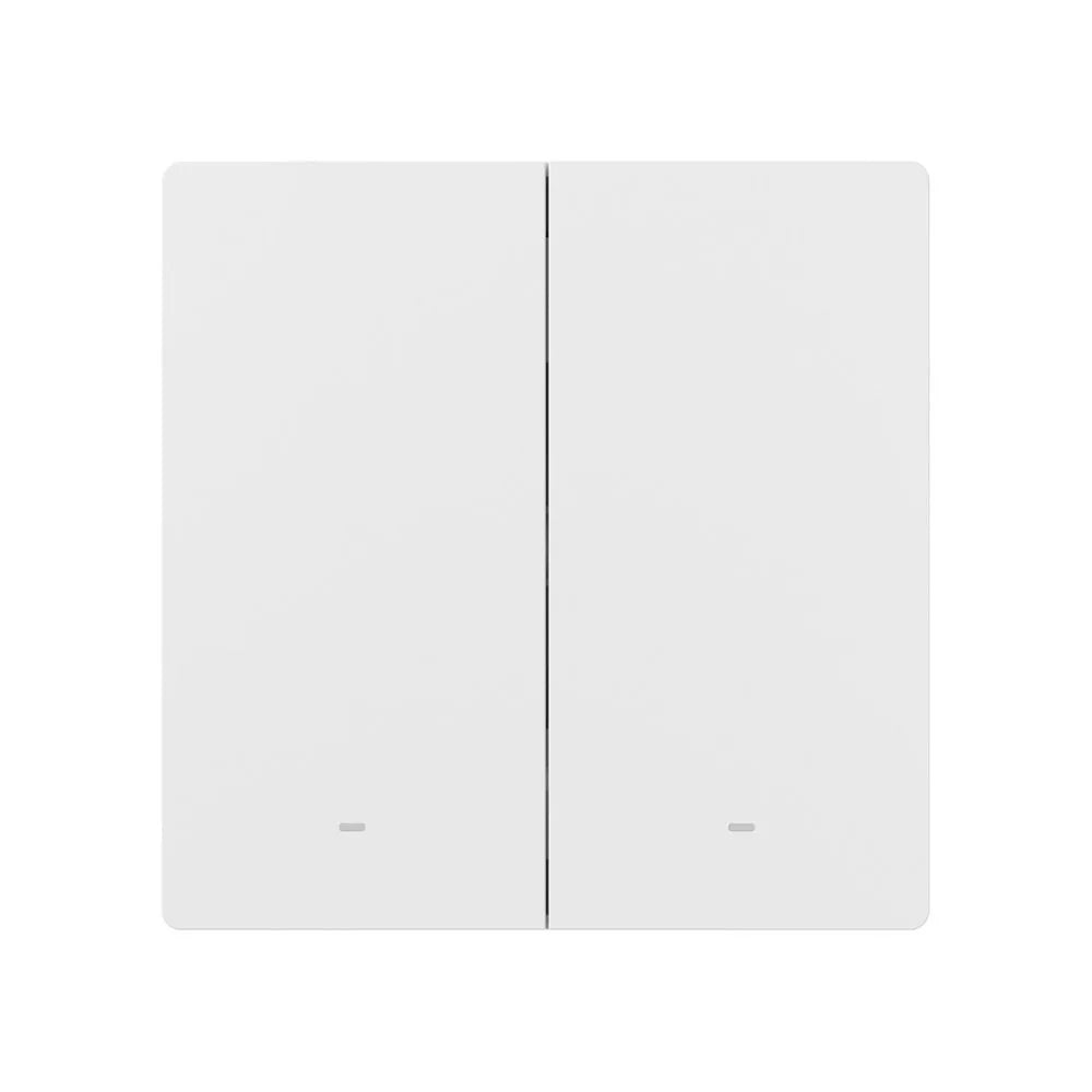 SONOFF SwitchMan M5 Zigbee smart parede switch, 2-gang, standalone version, branco (ZBM5-2C-86W)