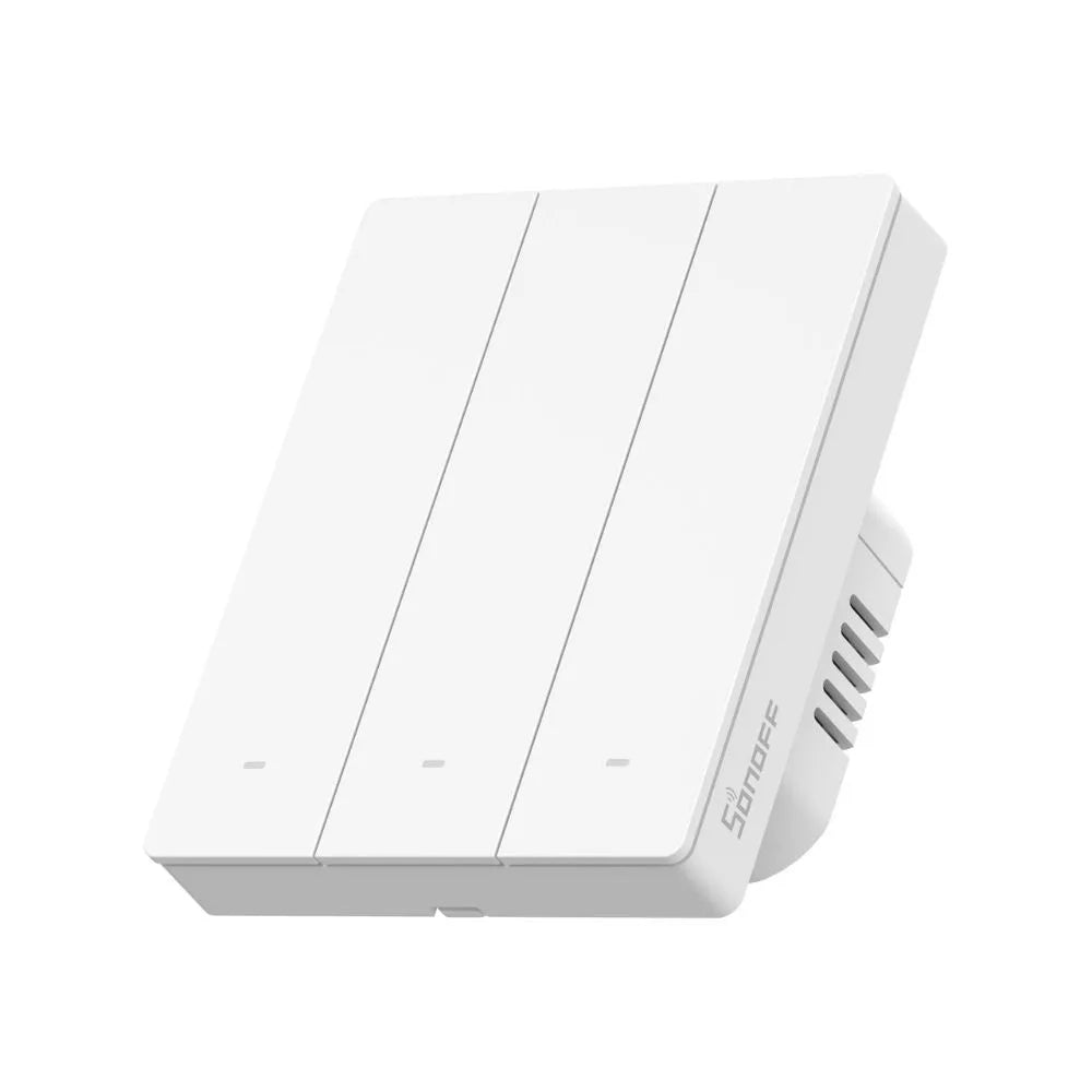 SONOFF SwitchMan M5 Zigbee smart parede switch, 3-gang, modular version, branco (ZBM5-3C-80W)