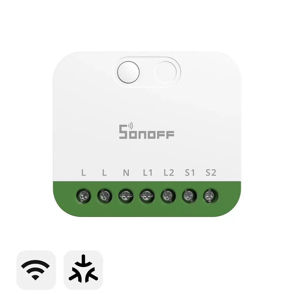 Sonoff MINI DUO 2-Gang Matter Over WiFi Smart Switch