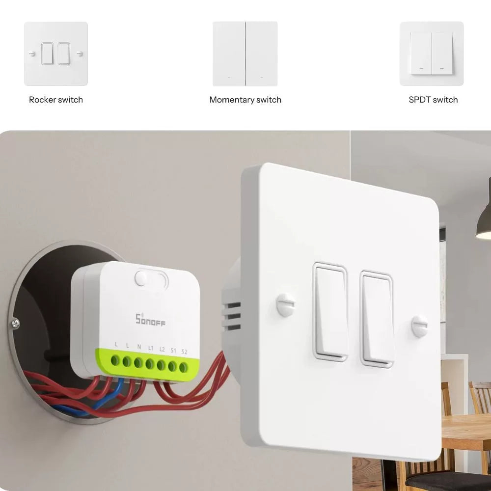 Sonoff MINI DUO 2-Gang Zigbee Smart Switch