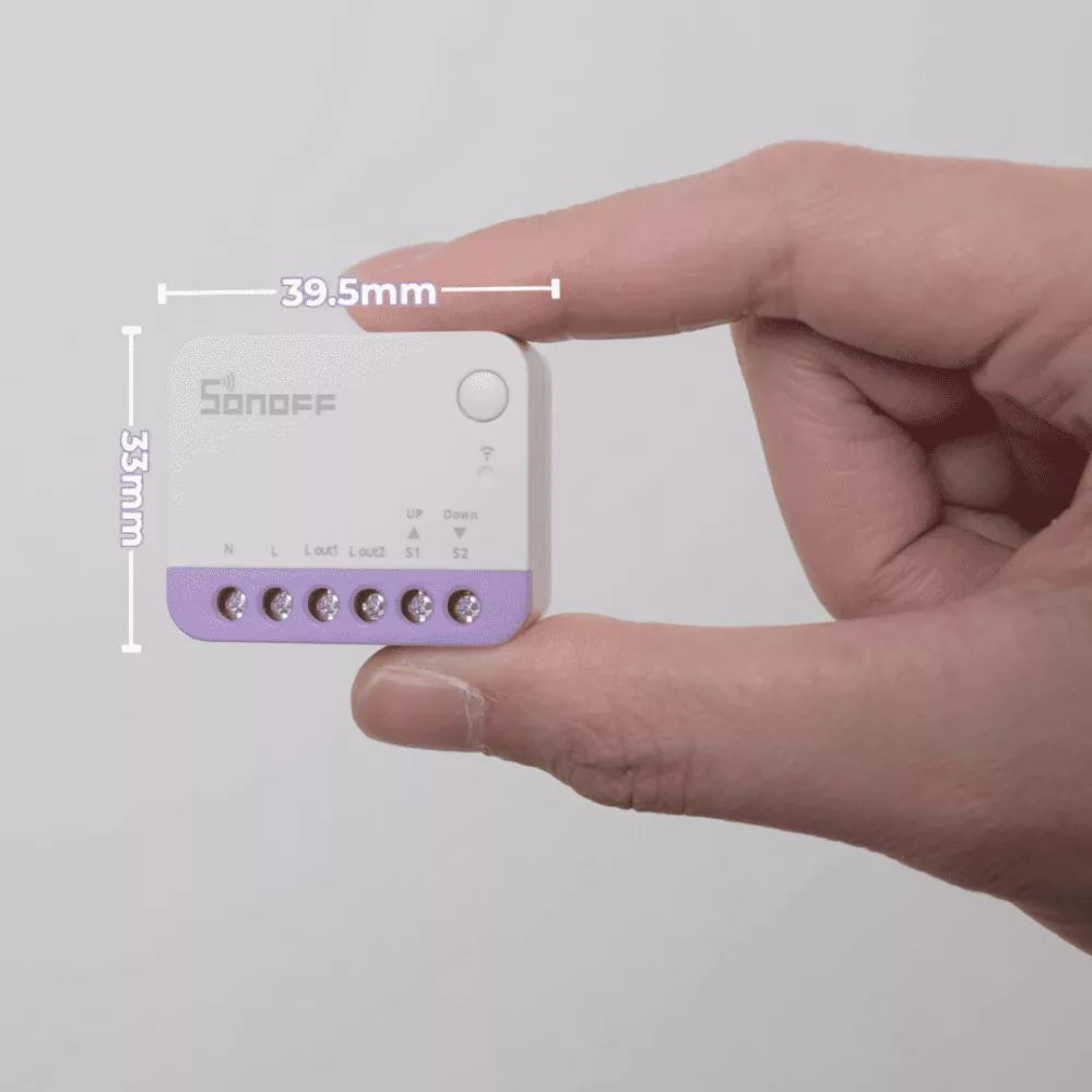Sonoff MINI-RBS smart Wi-Fi + eWeLink-Remote shutter / curtain module, Matter compatible