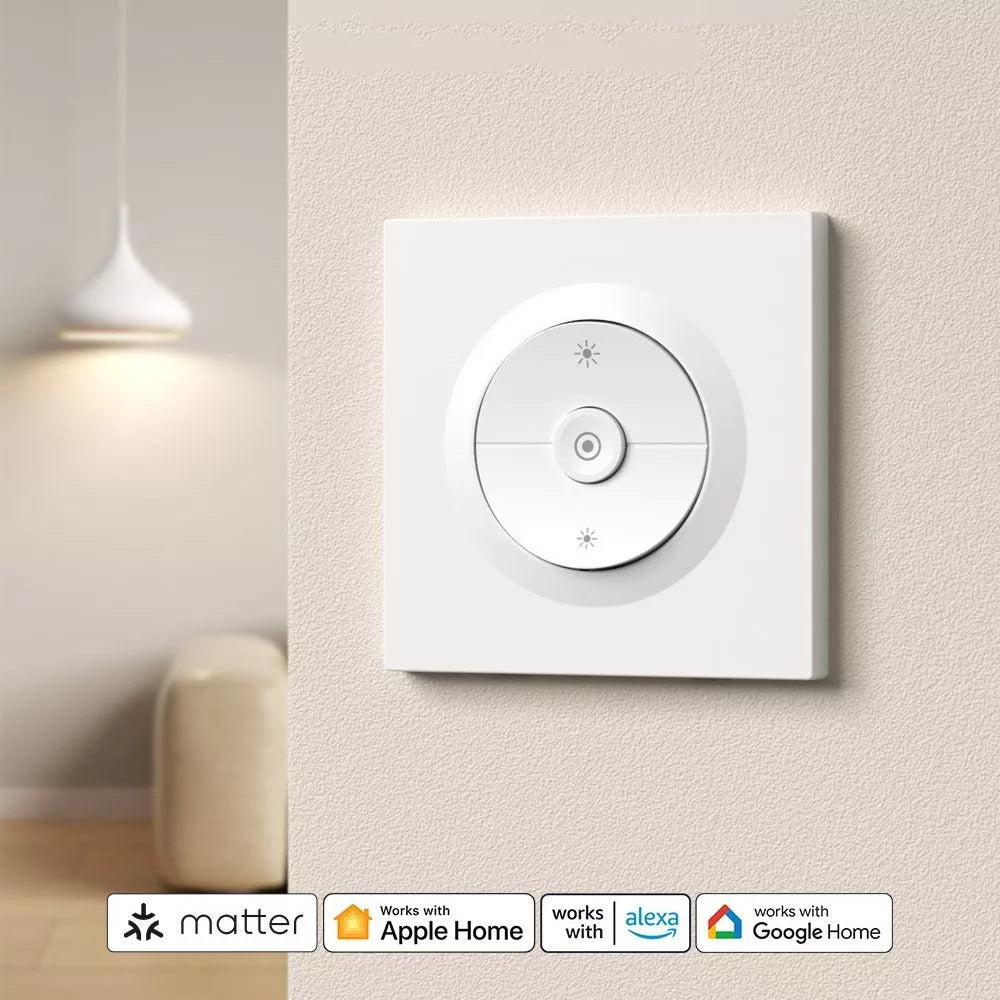 SONOFF Orb-DIM Matter over Wi-Fi Dimmer Parede Switch – dimmer switch com power monitoring, Matter, Wi-Fi, branco (MINI-DIM-E)