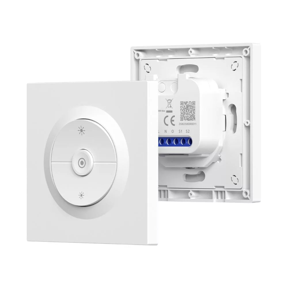 SONOFF Orb-DIM Matter over Wi-Fi Dimmer Parede Switch – dimmer switch com power monitoring, Matter, Wi-Fi, branco (MINI-DIM-E)