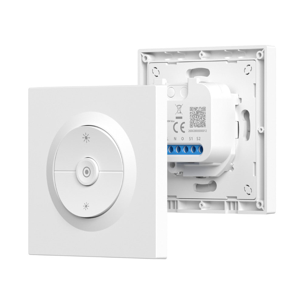 SONOFF Orb-ZBDIM Zigbee Dimmer Parede Switch – dimmer switch com power monitoring, Zigbee, branco (MINI-ZBDIM-E)