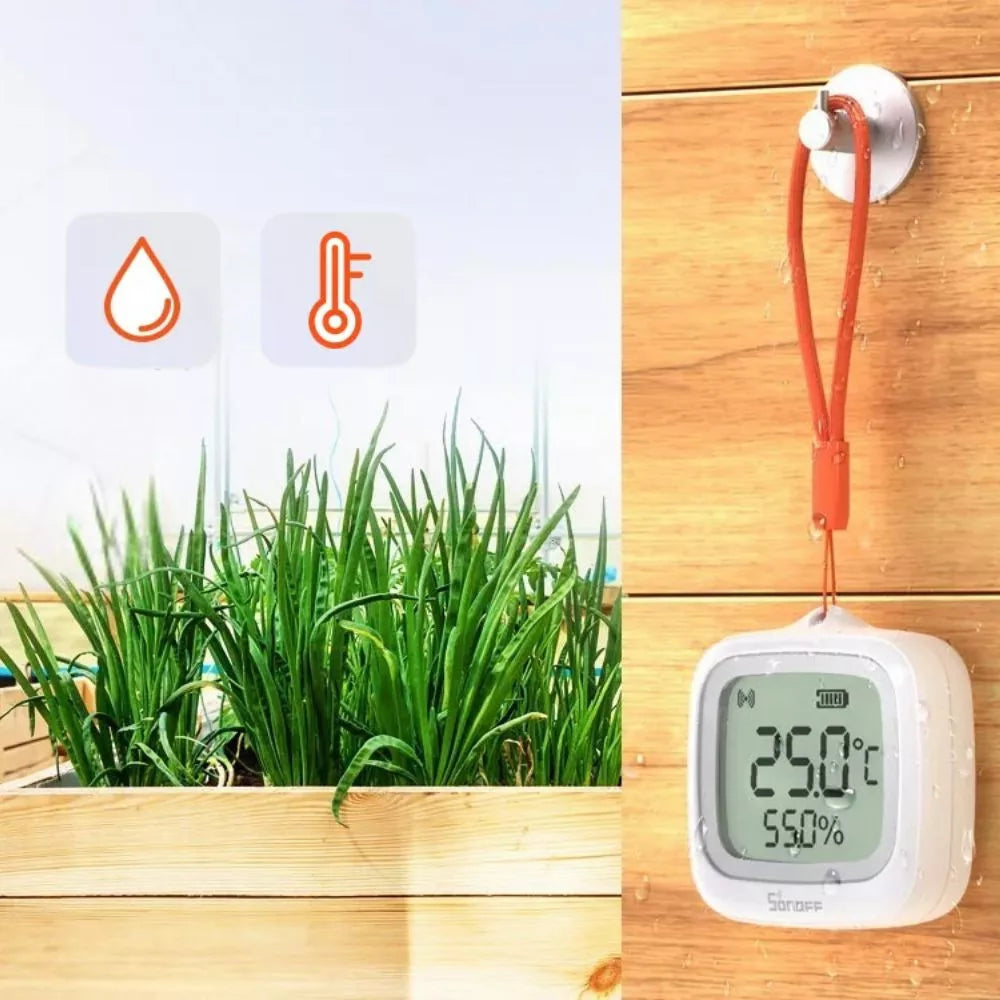 SONOFF SNZB-02WD IP65 Zigbee LCD Smart Temperature Humidity Sensor