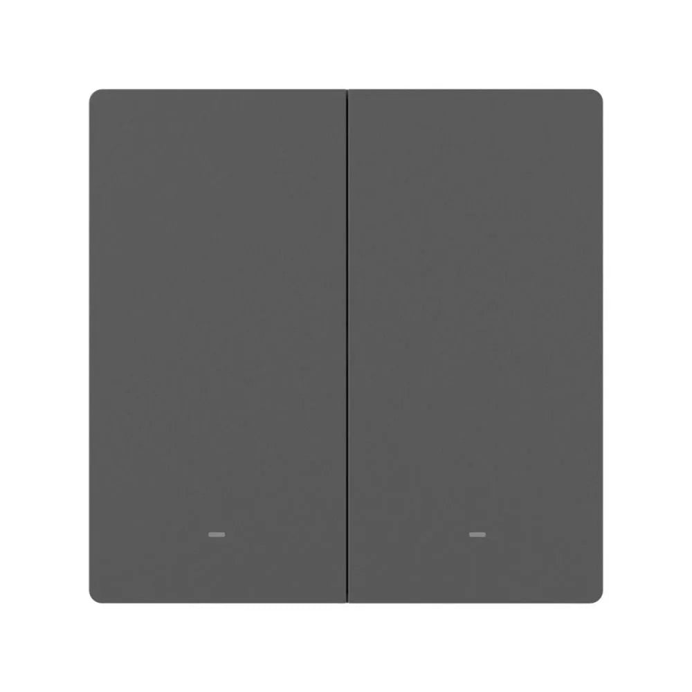 SONOFF SwitchMan M5 Wi-Fi / Matter smart parede switch, 2-gang, standalone version, (new) gray (M5-2C-86M)