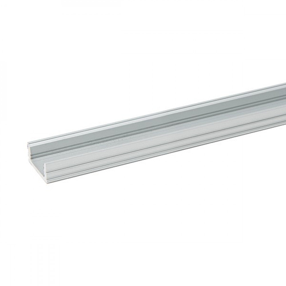 Pacote 2 Perfil de Alumínio Para Leds Difusor Leitoso Tira LED 2M