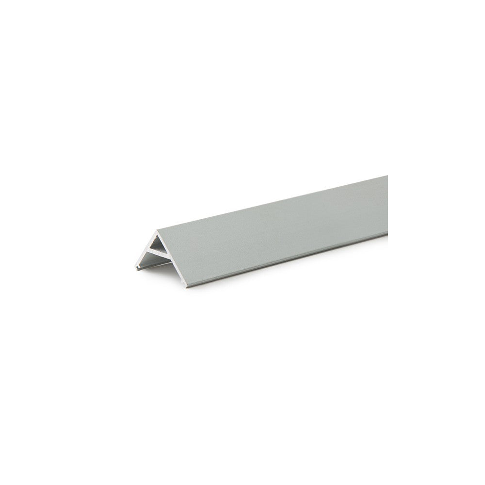 Perfil Alumínio Para A Tira LED Led Instalação Cantos - Difusor Leitoso X 1M