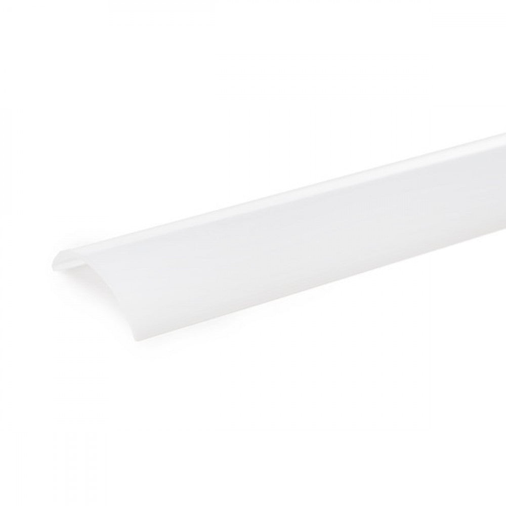 Perfil Alumínio Para A Tira LED Led Instalação Cantos - Difusor Leitoso X 1M