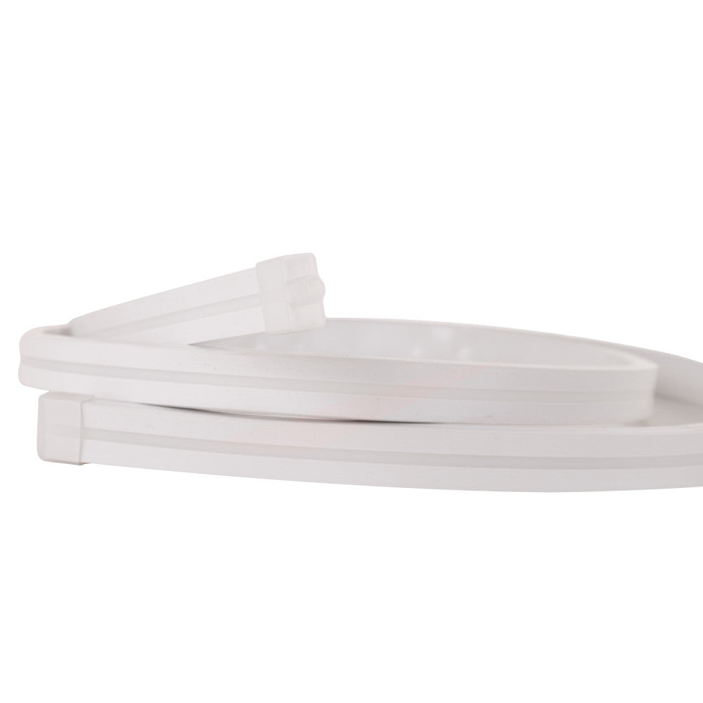 Perfil PC Flexible Para A Tira LED Led Difusor Leitoso X 2M