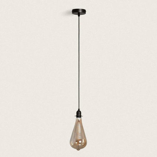 Candeeiro Suspenso Exterior com Cabo PVC