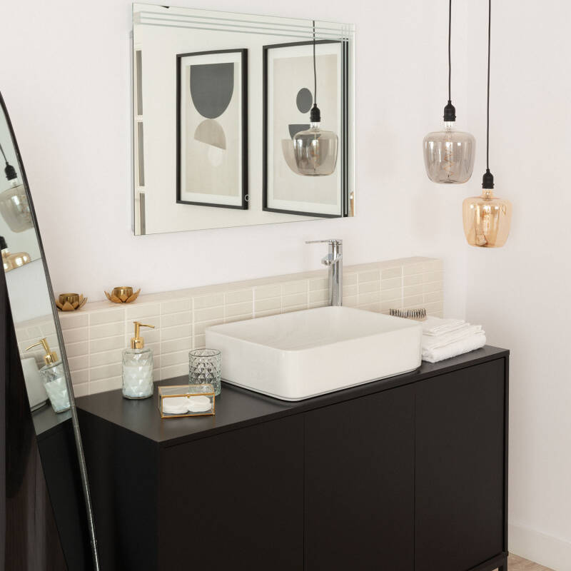 Candeeiro Suspenso Exterior com Cabo PVC