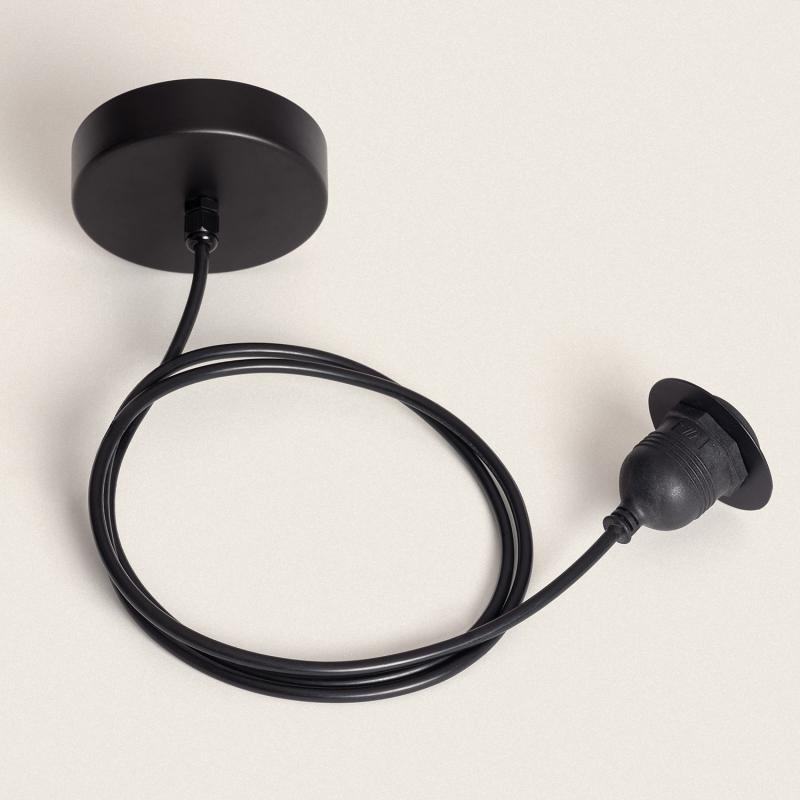 Candeeiro Suspenso Exterior com Cabo PVC