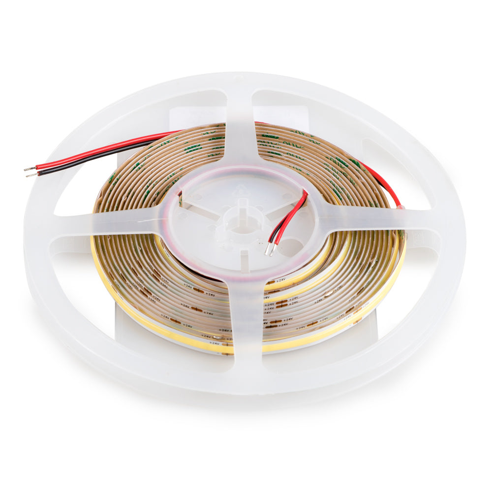 Fita LED COB 50W 5.000Lm CRI90 6000ºK IP20 24VDC x5M 50.000H-Branco Frio