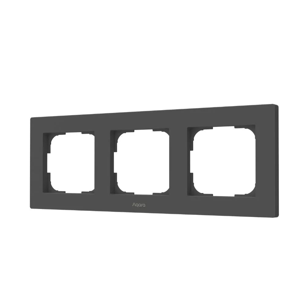 Aqara H2 EU Switch Frame (triple / 3-gang), gray