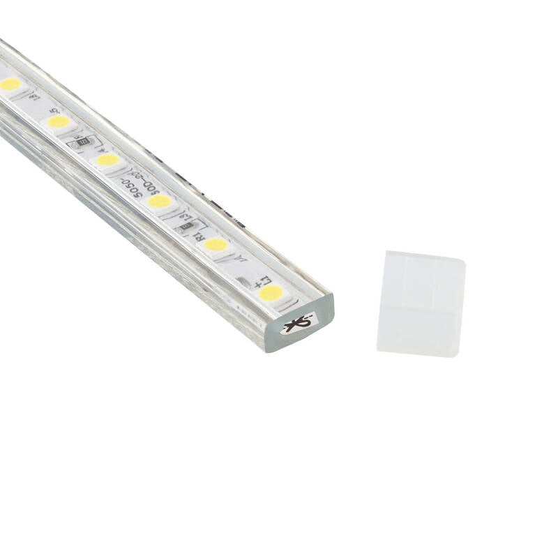 Tampa Final para Fita LED 220V AC Corte cada 25/100cm