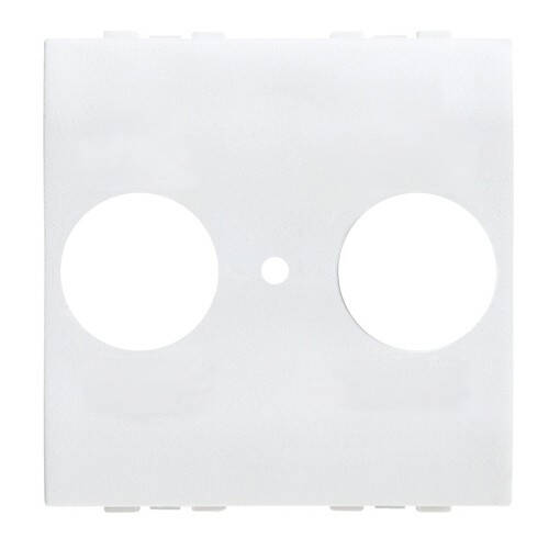 Tampa Frontal TV/R-SAT Universal 2 Módulos BTicino Living Light N4212