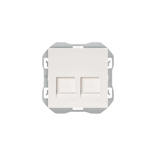 Tampa Toma RJ45 com Duplo Conector SIMON 270 20000188