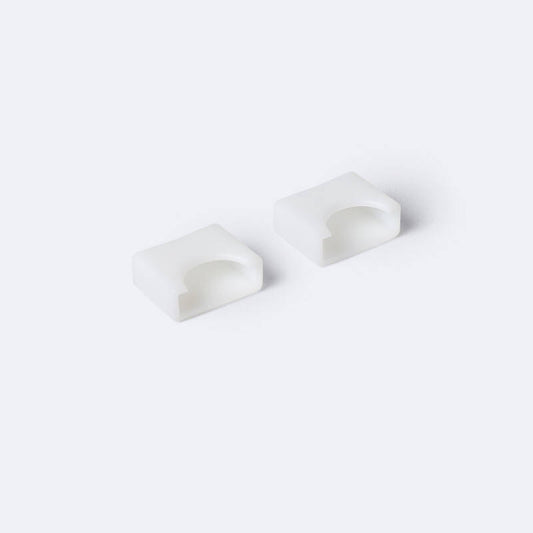 Tampa Final para Fita LED 24 V WALL WASHER 30º, Largura 15 mm, IP65