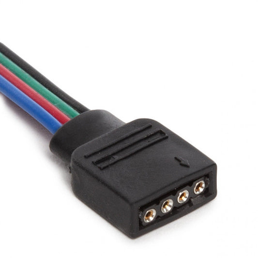 Conector Rgb 4 Alfinetes Fêmea