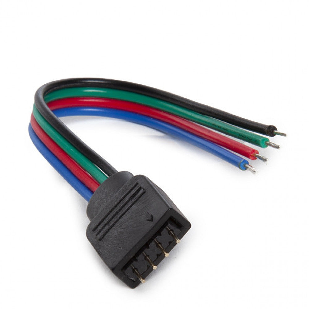 Conector Rgb 4 Alfinetes Macho