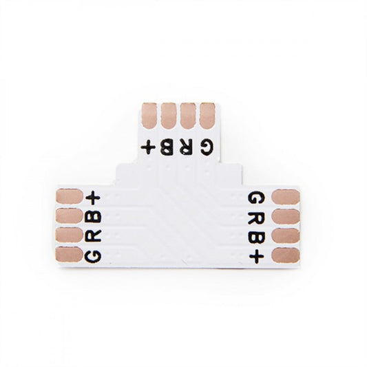 Conector Solda T Tira LED Led Rgb 10Mm